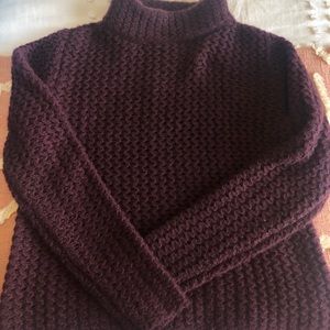 halogen purple sweater